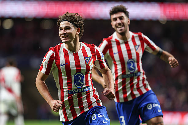 Alvarez lập hat-trick, Atletico Madrid thắng nghẹt thở Rayo Vallecano_692800c03c0d1.jpeg