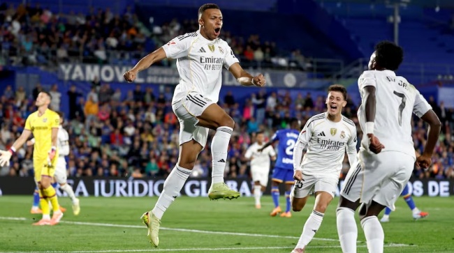 Bộ ba Mbappe – Vinicius – Guler giải mã hàng thủ Getafe_6927fbe481116.jpeg
