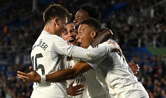 Mbappe sắm vai người hùng, Real nhọc nhằn đánh bại Getafe_6927fbf99865a.jpeg