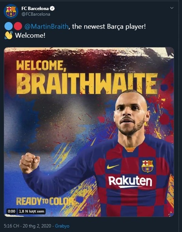 3 điều thú vị về tân binh Barca: Martin Braithwaite_695c90a1906b4.jpeg