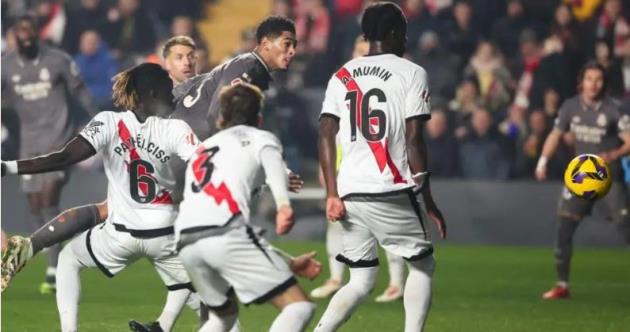 5 điểm nhấn Vallecano 3-3 Real Madrid: Bellingham lập kỷ lục; Kền kền trắng nhớ Mbappe_695b9f14a6fec.jpeg