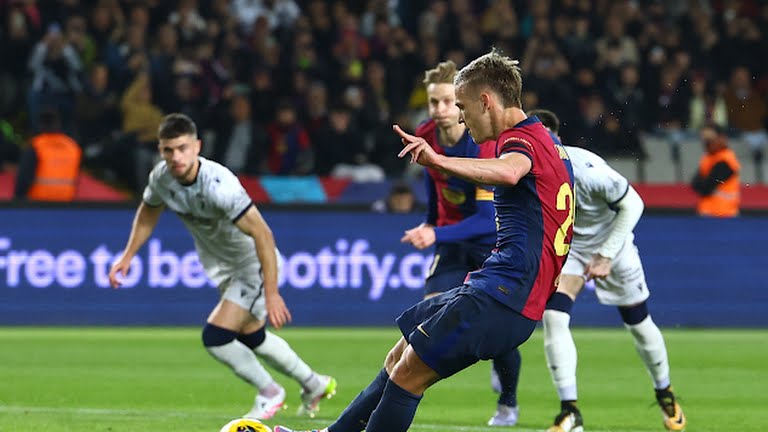 Barca chiến thắng, Flick cập nhật tình hình của Olmo_695b8908be48c.jpeg