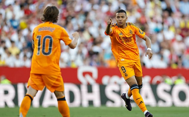 Chấm điểm Sevilla 0-2 Real Madrid: Mbappe và Bellingham tỏa sáng muộn màng_695b7a2c8bedb.jpeg