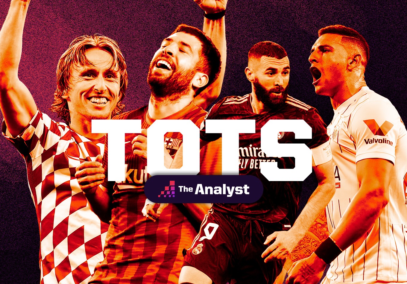 Đội hình tiêu biểu La Liga 2021/22: 3 sao Barca, trục dọc Real_695c3dd6df794.jpeg