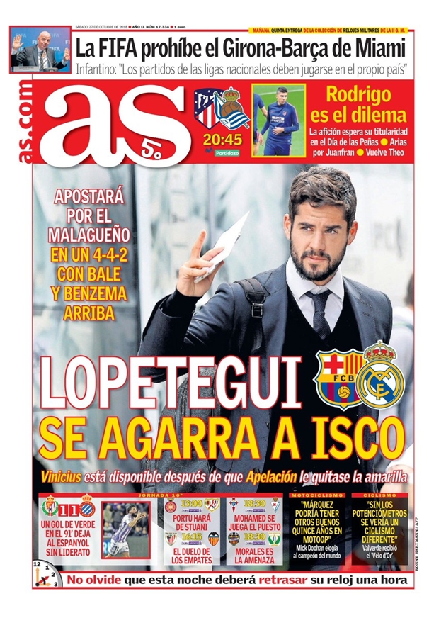 El Clasico: Thành bại của Lopetegui đến từ Isco và sơ đồ 4-4-2_695cf2174f3e4.jpeg