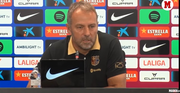 Hansi Flick: “Đăng ký Dani Olmo không phải việc của tôi”_695bc1328b093.jpeg