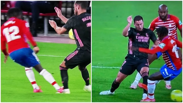 Hazard bị triệt hạ thô bạo, Zidane “nổi đóa” ngoài đường biên_695c62f85d9ae.png