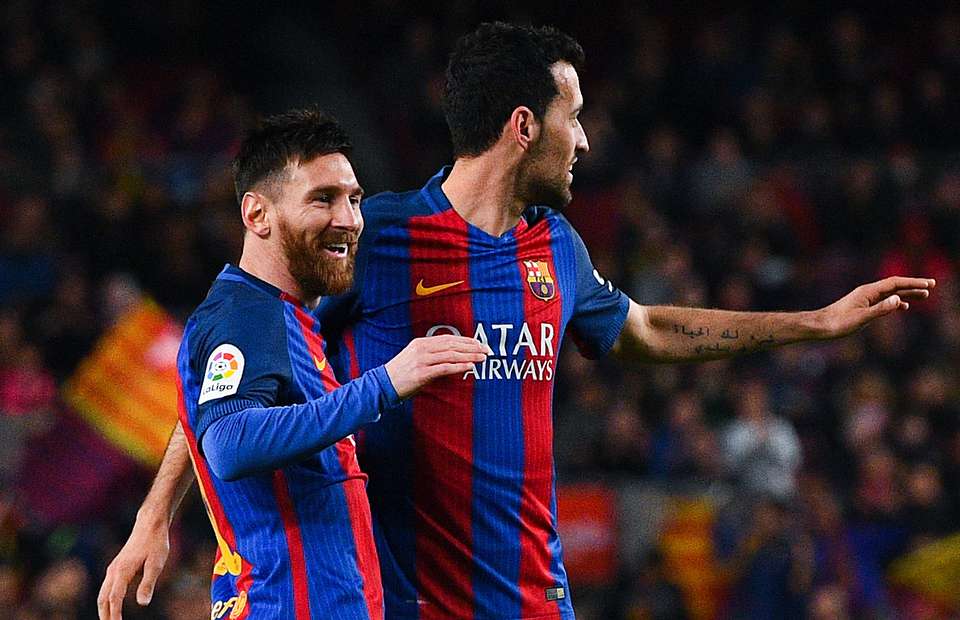 Hé lộ 4 từ Messi nói với Guardiola trong lần đầu tập luyện với Busquets_695cfa517521c.jpeg