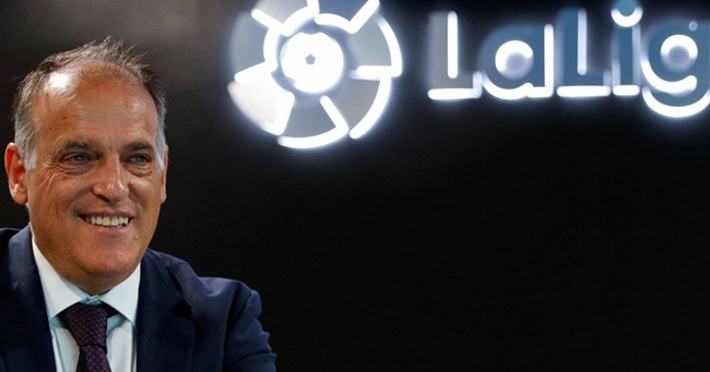 Không Ronaldo và Messi, Tebas chọn Vinicius làm bộ mặt của La Liga_695c598da2896.jpeg