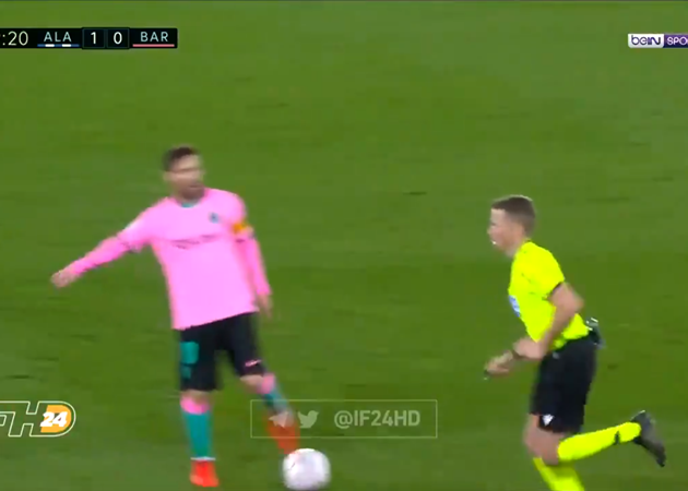 SỐC! Messi thoát thẻ đỏ khó tin dù ‘thái độ’ với trọng tài chính_695c680cc5de3.png