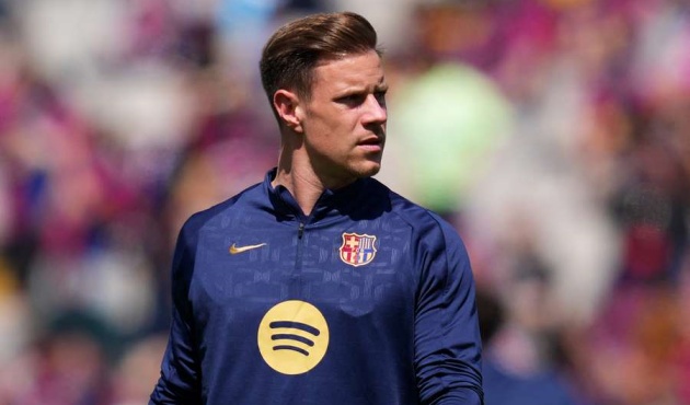 Tương lai bất ổn, Ter Stegen tập luyện một mình tại Barcelona_695b7304078a4.jpeg