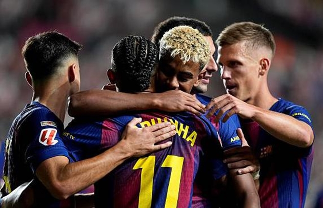 Yamal nổ súng, Barca vẫn trầy trật chia điểm với Vallecano_695b6c576371e.jpeg